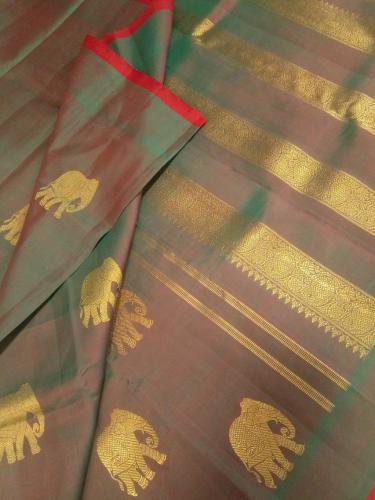 SAREES KPM SILK WITH BLOUSE